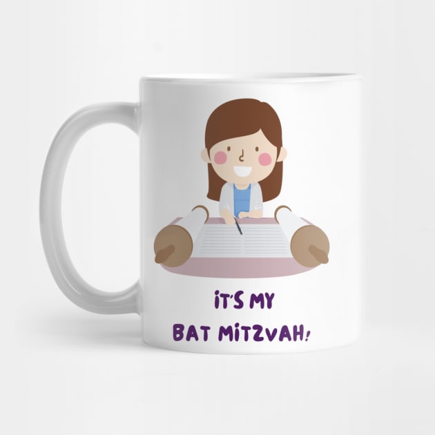 It's My Bat Mitzvah - Funny Yiddish Quotes by MikeMargolisArt